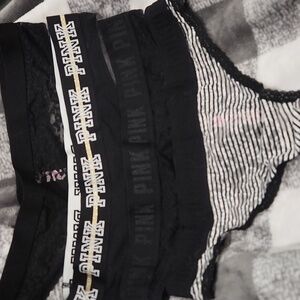 4 pairs of PINK thongs